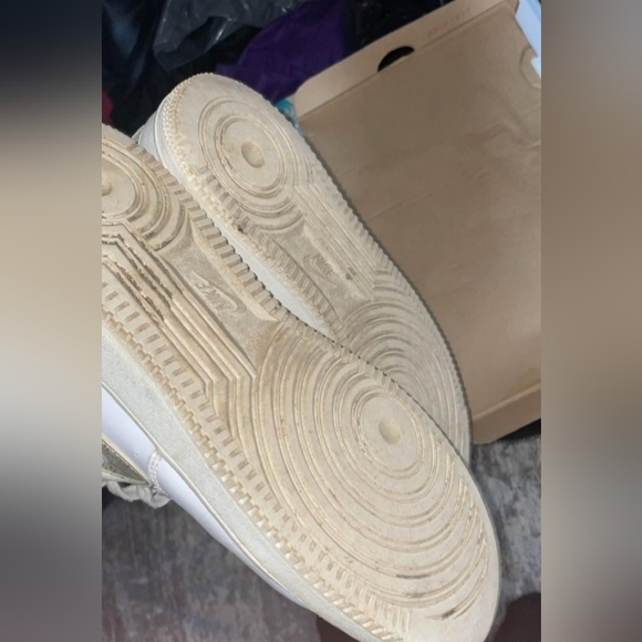 White air force one JUST DO IT - Picture 4 of 4